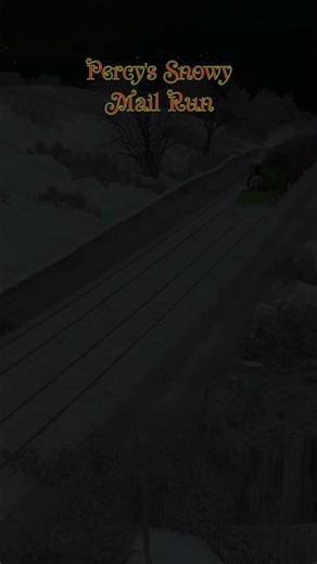 Percy's Snowy Mail Run #trainz22 #thomasthetankengineandfriends