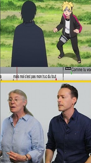 Les VF de Boruto et Sasuke redoublent une scène de l'anime !