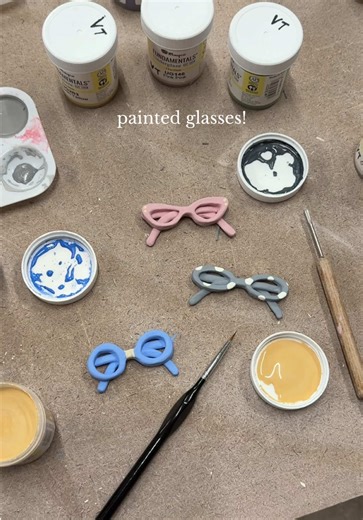 Creative Ceramic Glasses Charms Ideas