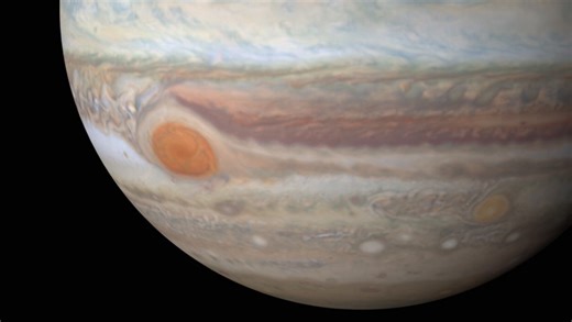 Jupiter In High Definition Created From Hubble Space Telescope Imagery