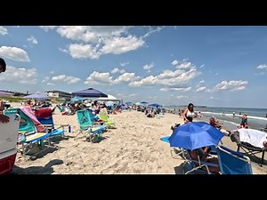 Hampton Beach, NH Walking Tour | 4K Scenic Ocean Views