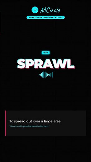 Learn English: What is Sprawl? | Vocabulary Shorts