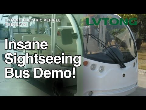 Sightseeing Bus Demo in Action | Quick Look at Tour Bus Ride Experience