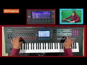 ROLAND FANTOM 6 TUTORIAL PARA TECLADO ESCENAS, PATRONES Y SECUENCIAS POR: OSCAR GUZMÁN