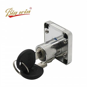 [Hot Item] The Best Sale D19*L22mm Yjs-138 Light Weight Factory Direct Furniture Cabinet Twist Lock China Iron or Zince Alloy Chrome Furniture Deck Multi Drawer Lock