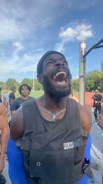 40 Pound Muscle Up Challenge Can you Complete it ? #calisthenics #nyc
