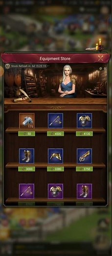 Hero equipment - How to place new iron works. Rise of Castles guide by EVL Em