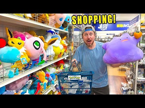 I Went Shopping at a CRAZY Pokemon Thrift Store in Japan!