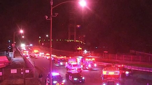 Fatal collision reported near Golden Gate Bridge