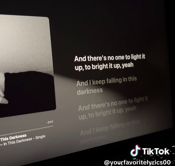 I keep falling on this darkness #fyp #claralasan #music #lyrics