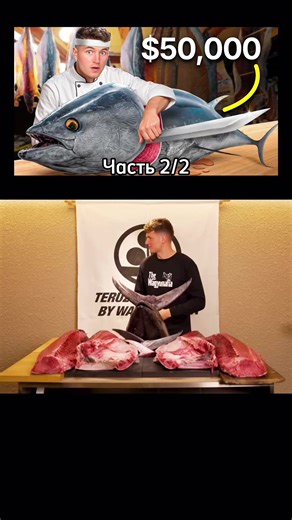 Masterful tuna cutting, making sushi | Making Sushi