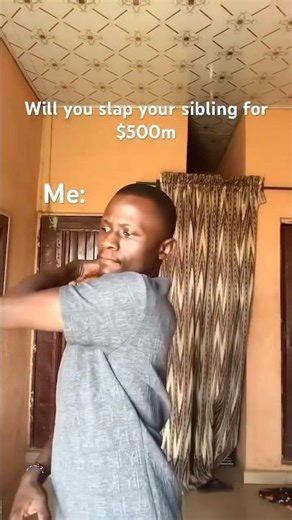 POV: when you have to choose between your siblings cheeks and $500m 😂 #shorts #relatable #pov #fypシ