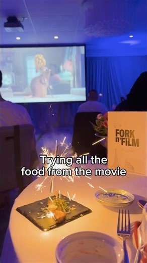 Eating the food from the movie ratatouille!!