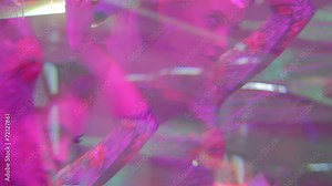 Blurred image of seductive Go-Go girl dancing on bar table