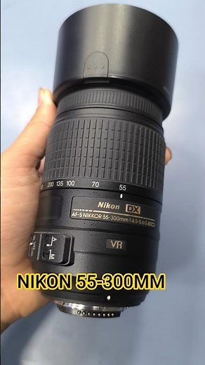Nikon AF-S DX NIKKOR 55-300mm f/4.5-5.6G ED VR Lens | Telephoto Zoom Lens...#shorts #nikon #55300mm