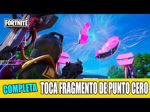 HOW TO COMPLETE Tap a Zero Point fragment to investigate its mysterious power - FORTNITE