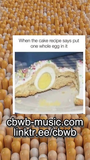 When the cake recipe says