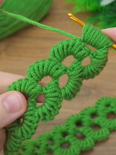 🌿 _Stunning Crochet Leaf Lace Pattern – Easy _ Satisfying Tutorial #knitting #handmade #crochetpattern #diy #foru