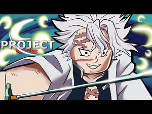 Project Slayers Wind BREATHING Showcase! Best Roblox Demon Slayer Game