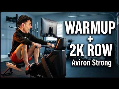 Aviron Strong 2K Challenge – 10 Min Warmup + Full Row (No Talking, No Music)