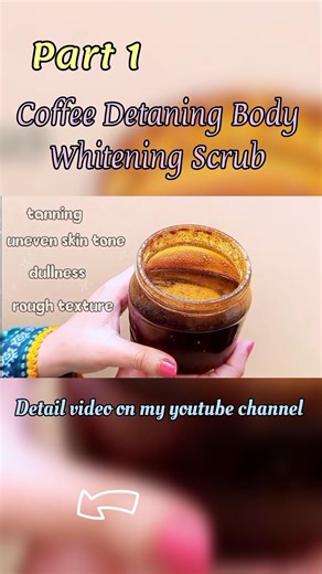 DIY Sugar Coffee Body Scrub | Get Soft, Smooth Bright & Glowing Skin | Full Body Polishing at Home💫