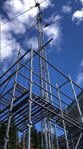 アンテナ工事完成間際 工人舎KA1-403S