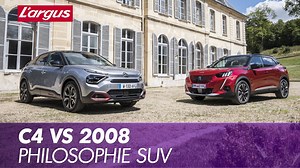 Vidéo : Citroën C4 Vs Peugeot 2008 : une plateforme, deux philosophies