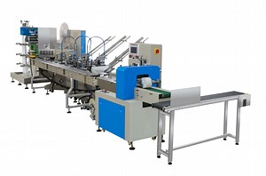 Automatic Disposable Cutlery Packing Machine | Pillow Type Flow Pack Machine for Fork, Spoon, Knife & Napkin Sets