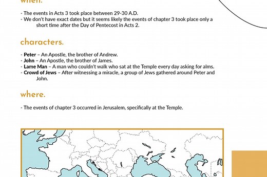Acts 3 Summary - 5 Minute Bible Study — 2BeLikeChrist