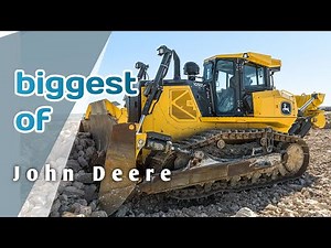 John Deere 1050K | biggest and most powerful Dozer in world