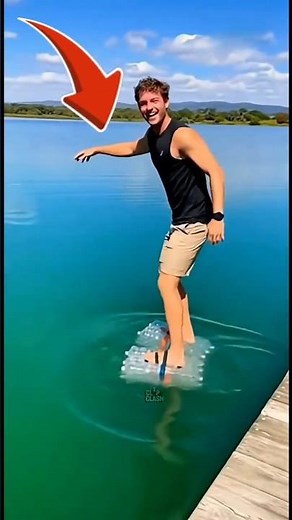 Walking on Water? This Guy Did It!
