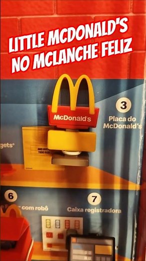 LITTLE MCDONALD’S 🍟🏠 Coleção do McLanche Feliz (Janeiro 2026) | Guif Reviews #shorts