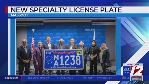 New ‘Massachusetts 250’ license plates now available