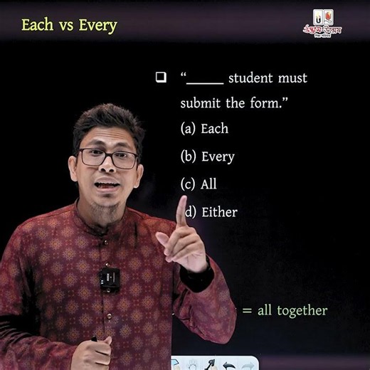 Each Student নাকি Every Student? | Udvash-Unmesh