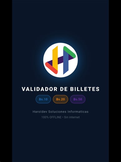 Aplicación para la verificación de billetes inhabilitados en serie B Link de descarga: https://github.com/ivanharold001/validador_billetes/releases/download/1.0.0/Validador_Billetes.apk Link repo: https://github.com/ivanharold001/validador_billetes #bcb #accidenteaereo #escaner #verificar #serieinhabilitada
