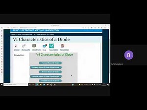 Basic Electronics Laboratory using Virtual Lab IIT-K