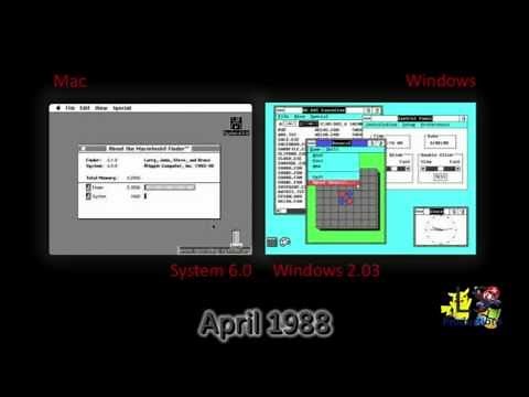 Windows VS Mac: The history from 1984 to 2011