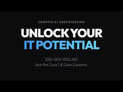 CompTIA A+ 220-1201 and 220-1202 study guide for beginners