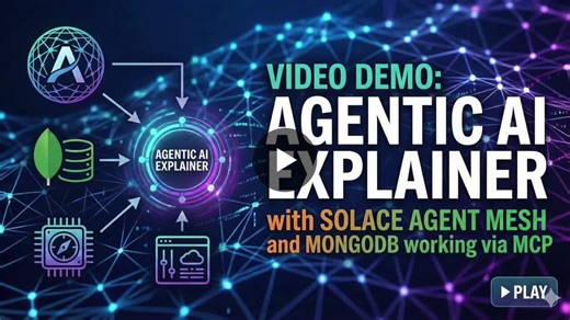 #agenticai #voyageai #mcp #solace #mongodb #agentmesh | Gaurav Suman