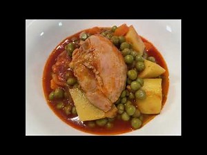 Cypriot Chicken and Peas
