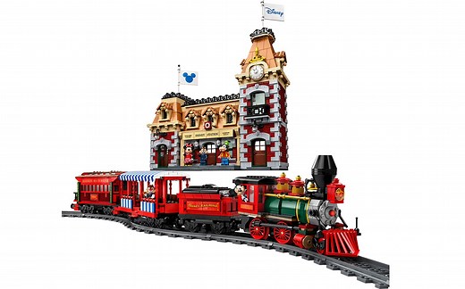 乐高 LEGO 71044 迪士尼公主 迪士尼乐园火车 2019速拼评测