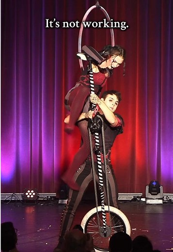 Unicycle Chaos: Bringing a 7-Foot Challenge to Stage