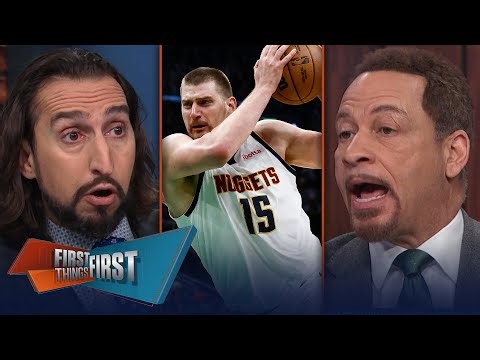 Jokić drops 20 pts in Nuggets first win after since Malone firing | NBA | FIRST THINGS FIRST