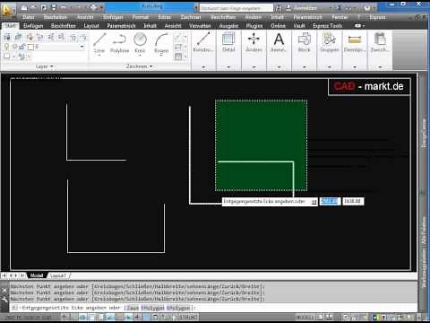 Grundlagen AutoCAD - Linien -