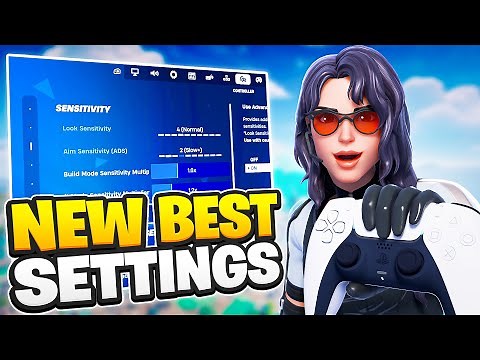 *NEW* BEST Controller Settings For Fortnite Season 4! (PS4/PS5/Xbox/PC + Sens Guide)