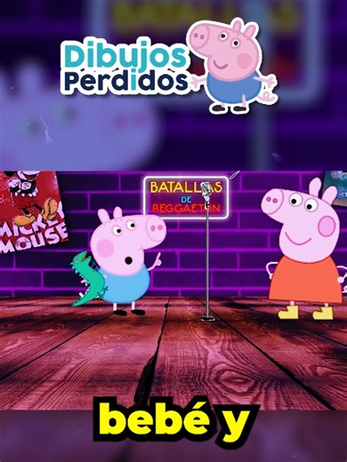 Peppa Pig vs Bebé George en Batalla de Rap