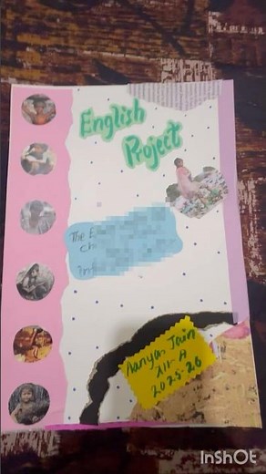 English Project File Class 12 l The Economics of Child Labour & Informal Sector l Lost Spring