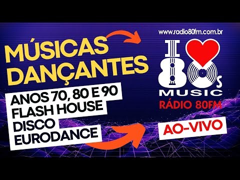 Programa FlashDance ao-vivo Dance, Flash house, disco music anos 70, anos 80 e 90 - 80FM 11/10/25