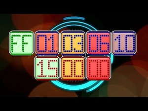 BCG Multi Countdown Timer (1-3-6-10-15 Minutes with Percent) Remix Namco Museum Vol. 3 View