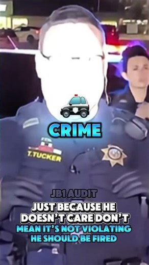 Maturity to be an officer wasn’t there he showed he doesn’t have it #shorts #policeofficers #cops